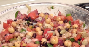 New Year Three-Bean and Artichoke Salad