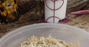 Camping Pasta with Clam Sauce