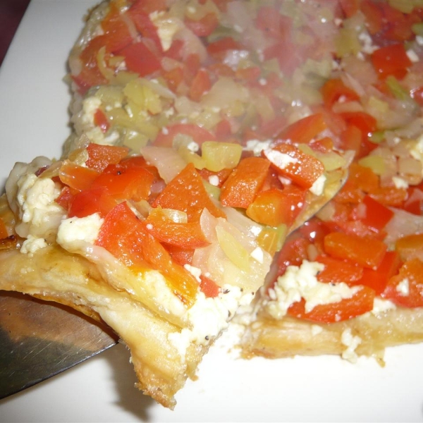 Roasted Vegetables and Puff Pastry