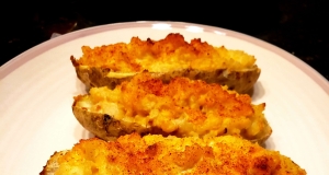 Cheesy Onion Dip-Stuffed Potatoes