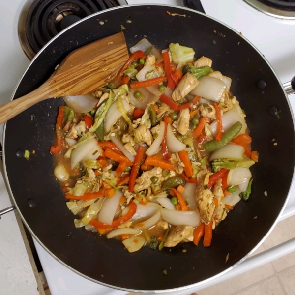 Garlic Chicken Stir Fry