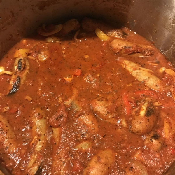 Sausage, Pepper, and Onion Sandwiches