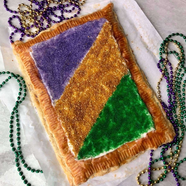 Giant King Cake Pop-Tart