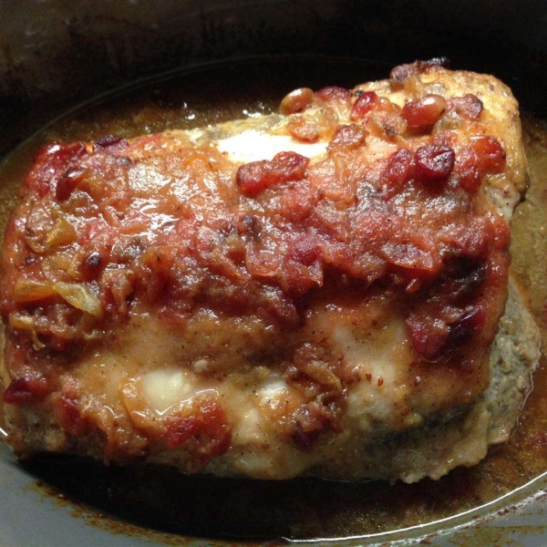 Slow Cooker Cranberry Pork Roast