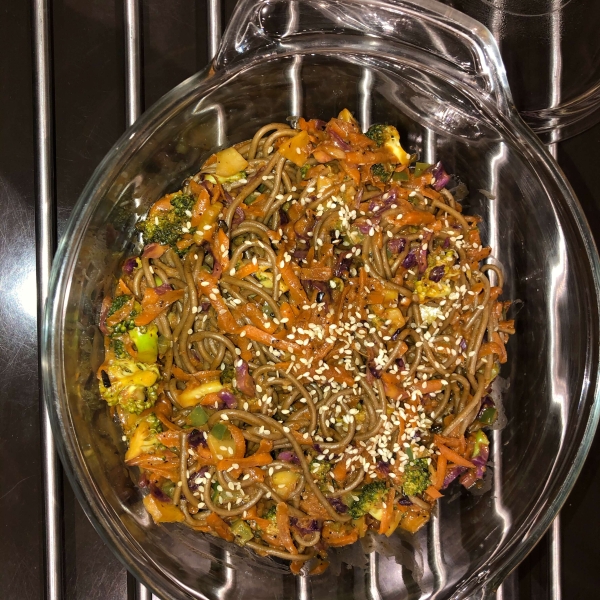 Amazing Peanut Soba Noodles