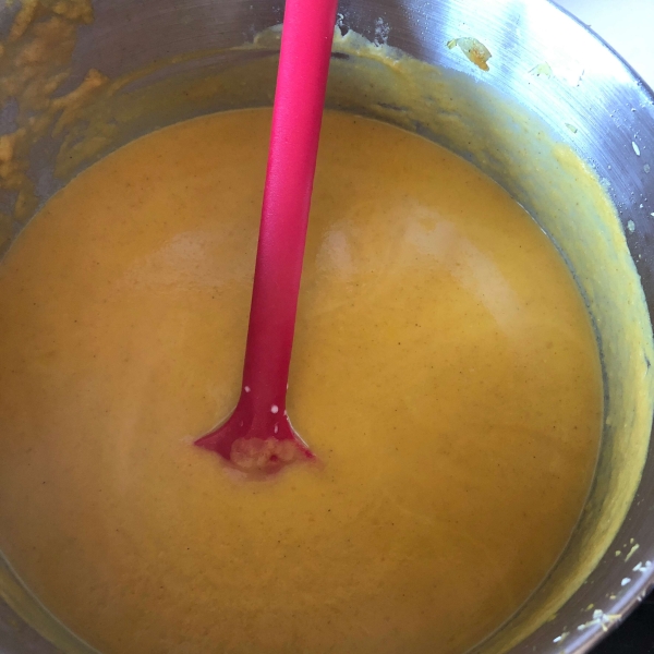 Curried Butternut Squash and Pear Soup