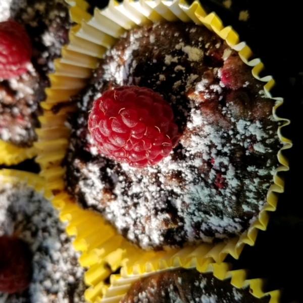 Zucchini Raspberry Cupcakes