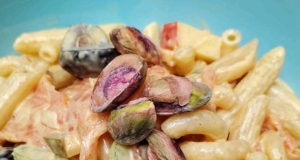 Curried Salmon Pasta Salad