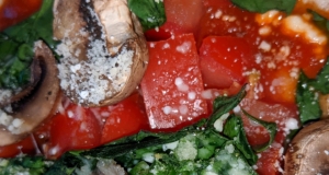 Spinach and Feta Pita Bake