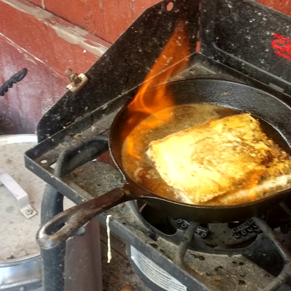 Flaming Greek Cheese (Saganaki)