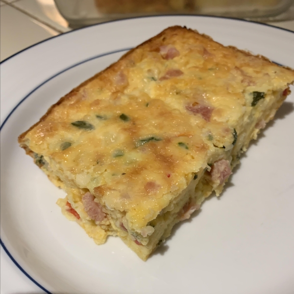 Lazy Weekend Breakfast Casserole