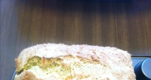 Green Chile Cheese Beer Bread
