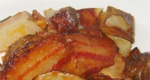 Grilled Cheese and Bacon Potatoes