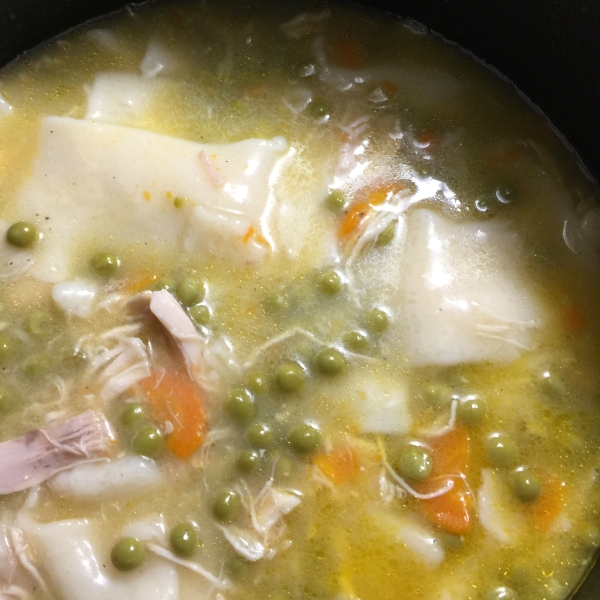 Electric Pressure Cooker Chicken and Dumplings