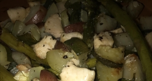 Sheet Pan Chicken and Vegetables Dinner