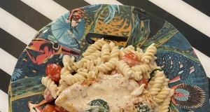 Creamy Tomato-Basil Pasta with Chicken