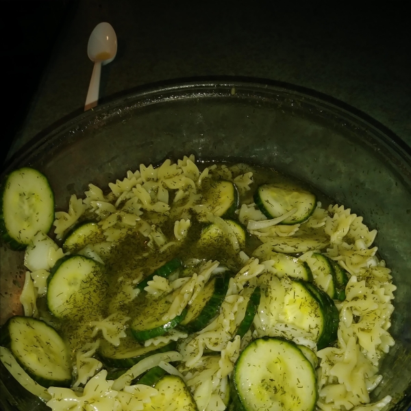 Kim's Summer Cucumber Pasta Salad