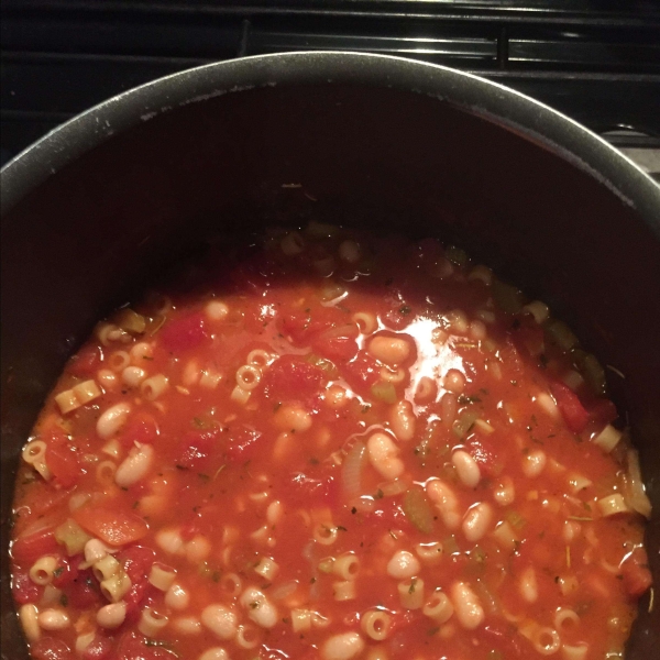 Pasta e Fagioli (Pasta and Beans)