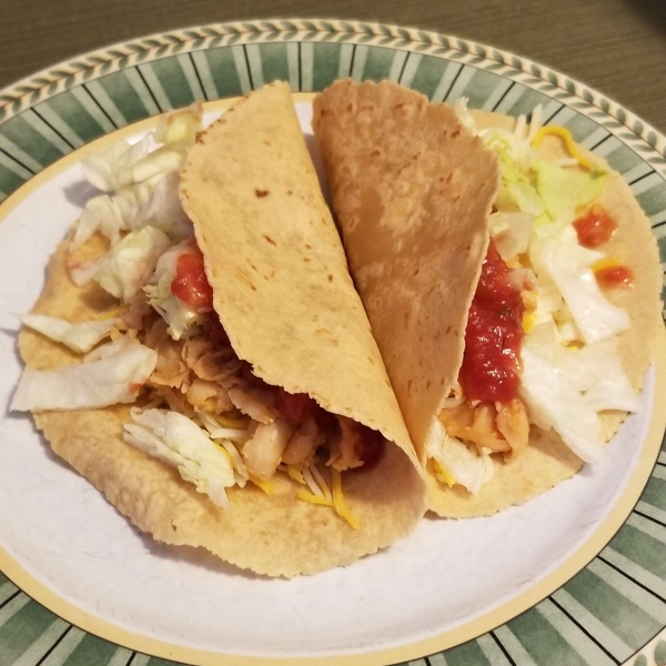 Vegetarian Chickpea Tacos