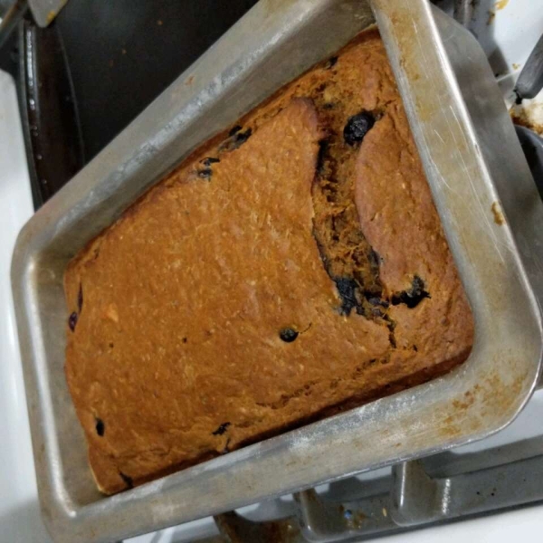 Blueberry Summer Squash Bread