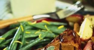 Grilled Sherry Pork Chops