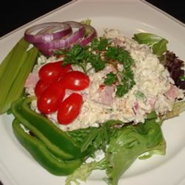 Orzo Ham Salad