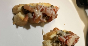 Mushroom and Tomato Bruschetta