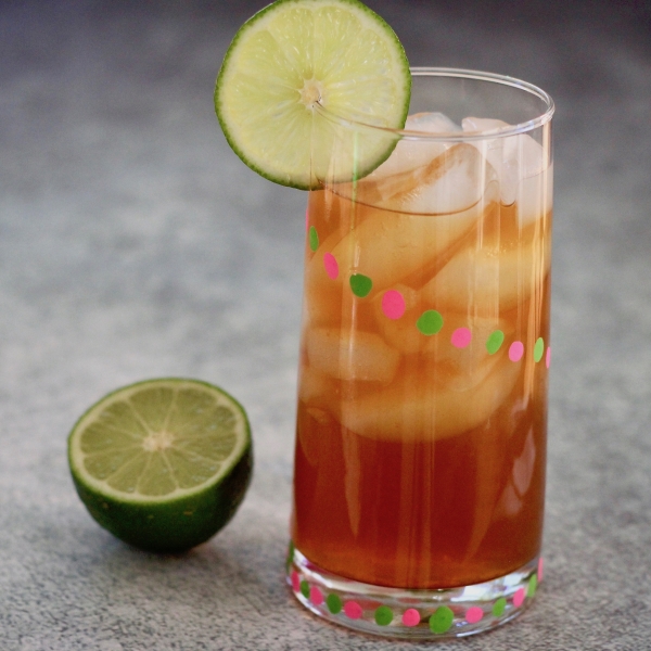 Sweet Lime Iced Tea