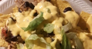 Outrageous Warm Chicken Nacho Dip