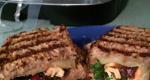 Healthy Chicken and Spinach Panini