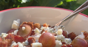 Tommy's Blue Cheese Coleslaw (with Bacon and Grapes)