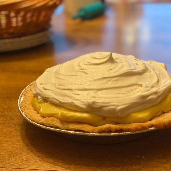 Banana Cream Pie with Pudding