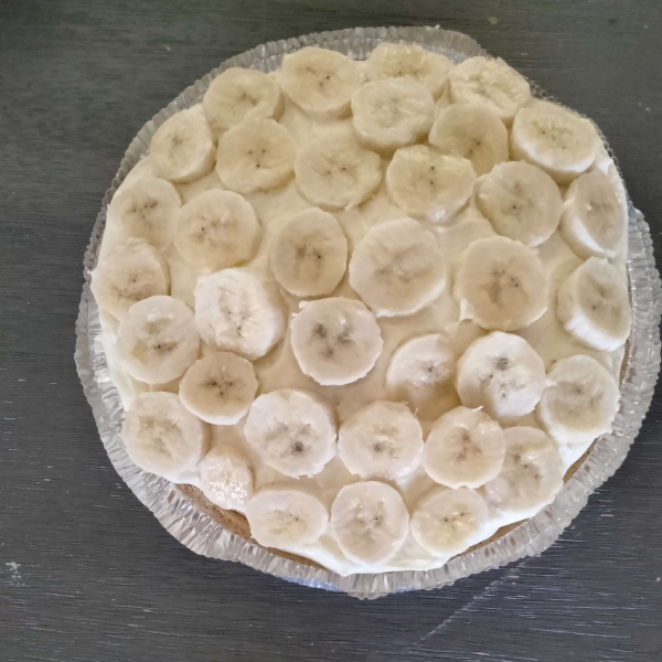 Banana Cream Pie with Pudding
