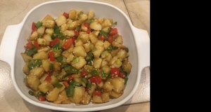 Fiery Red Pepper Potatoes