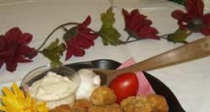 Creole Red Beans and Rice Fritters