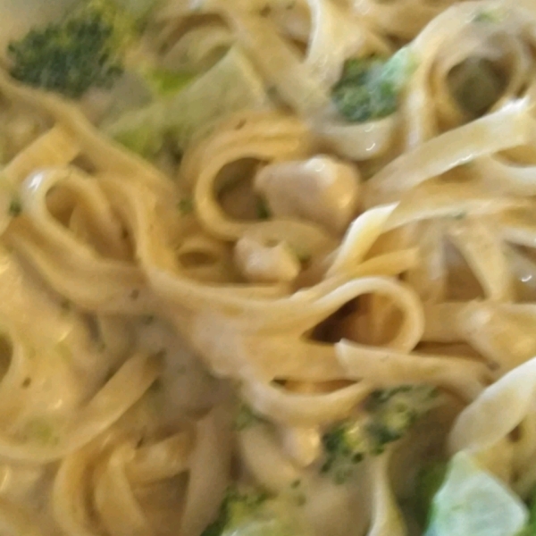 Chicken & Broccoli Alfredo with Fettuccine