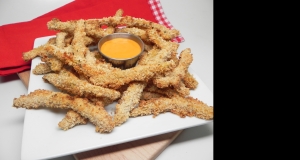 Buffalo Ranch Green Bean Fries