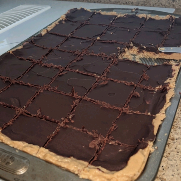 Chocolate Peanut Butter Squares