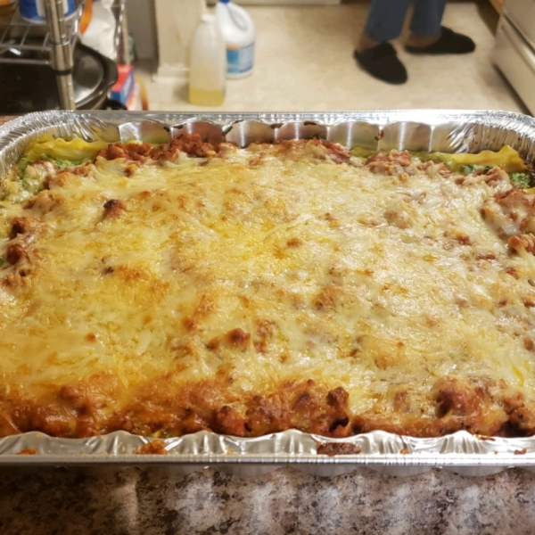 Delicious Spinach and Turkey Lasagna