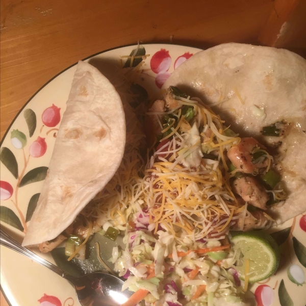 Lime Chicken Soft Tacos