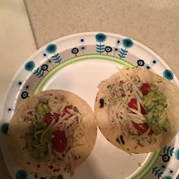 Lime Chicken Soft Tacos
