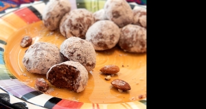 Mexican Chocolate Snowball Cookies