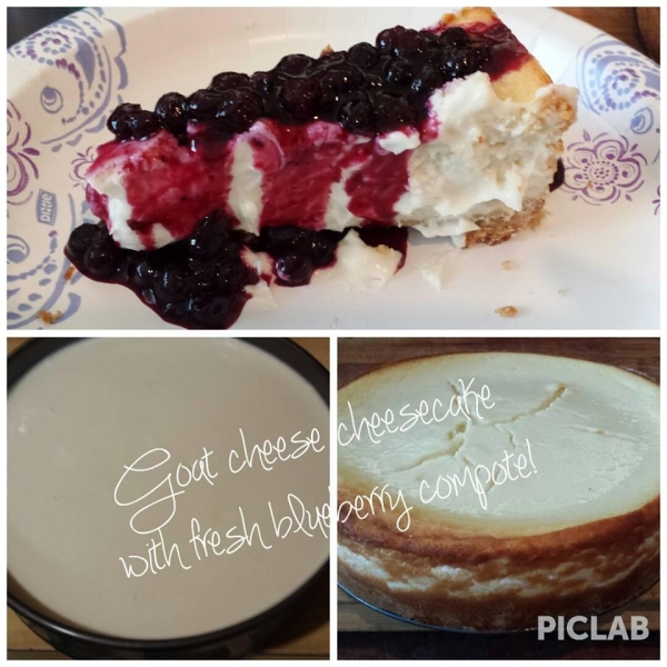Chevre Cheesecake