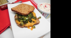 Grilled Broccoli and Cheese Sandwich