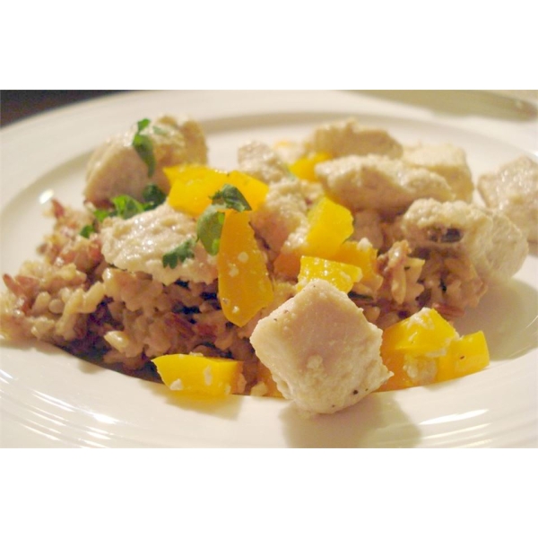 Ginger-Lime Chicken with Coconut Rice