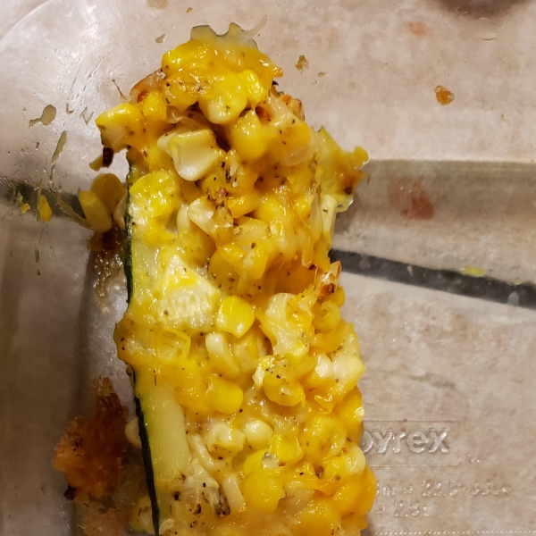 Corn-Stuffed Zucchini