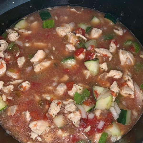 Spicy Cajun Chicken Stew