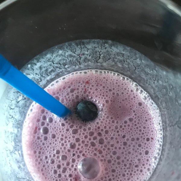 Banana Blackberry Protein Shake