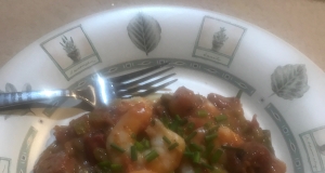 Cajun Shrimp with Cheese Grits