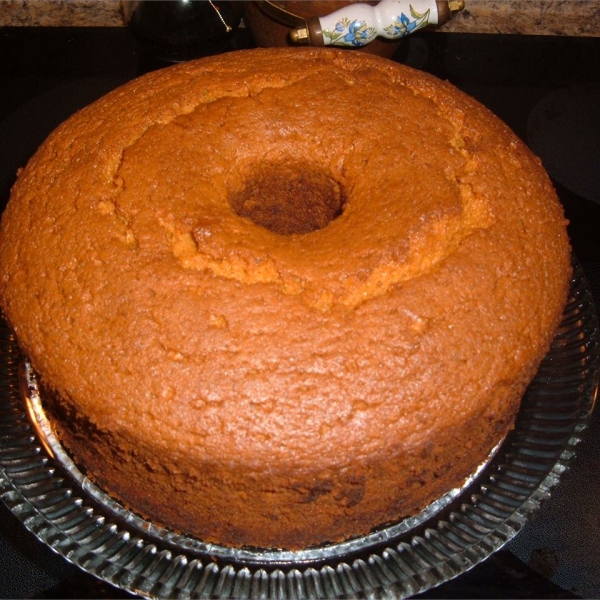 Burnt Sugar Chiffon Cake